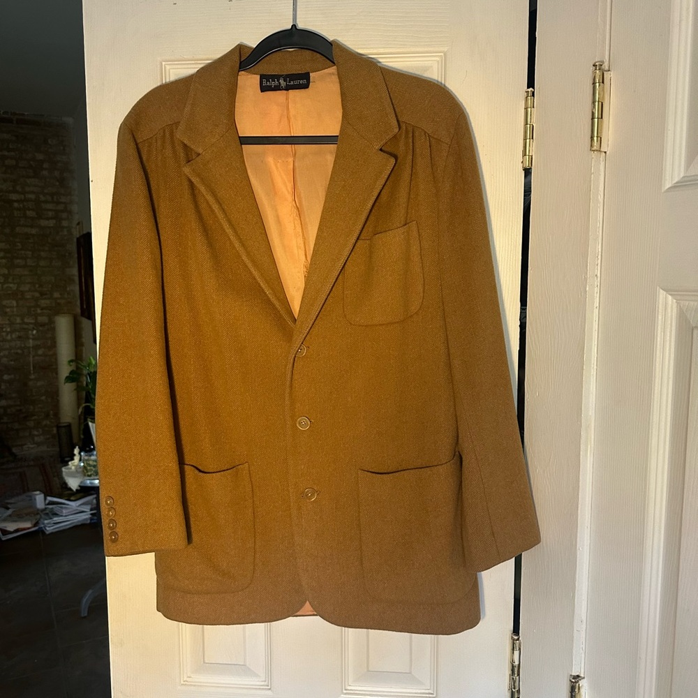 Ralph Lauren Camel Blazer